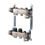 Коллектор из нержавеющей стали Multidis SHR 1" 2 контура 3/4" Oventrop Коллектор из нержавеющей стали Multidis SHR 1" 2 контура 3/4" Oventrop